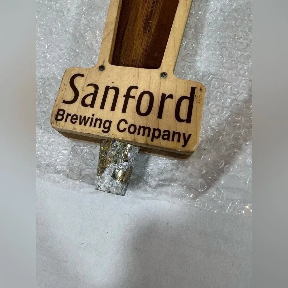 Sanford Brewing Company beer tab handle